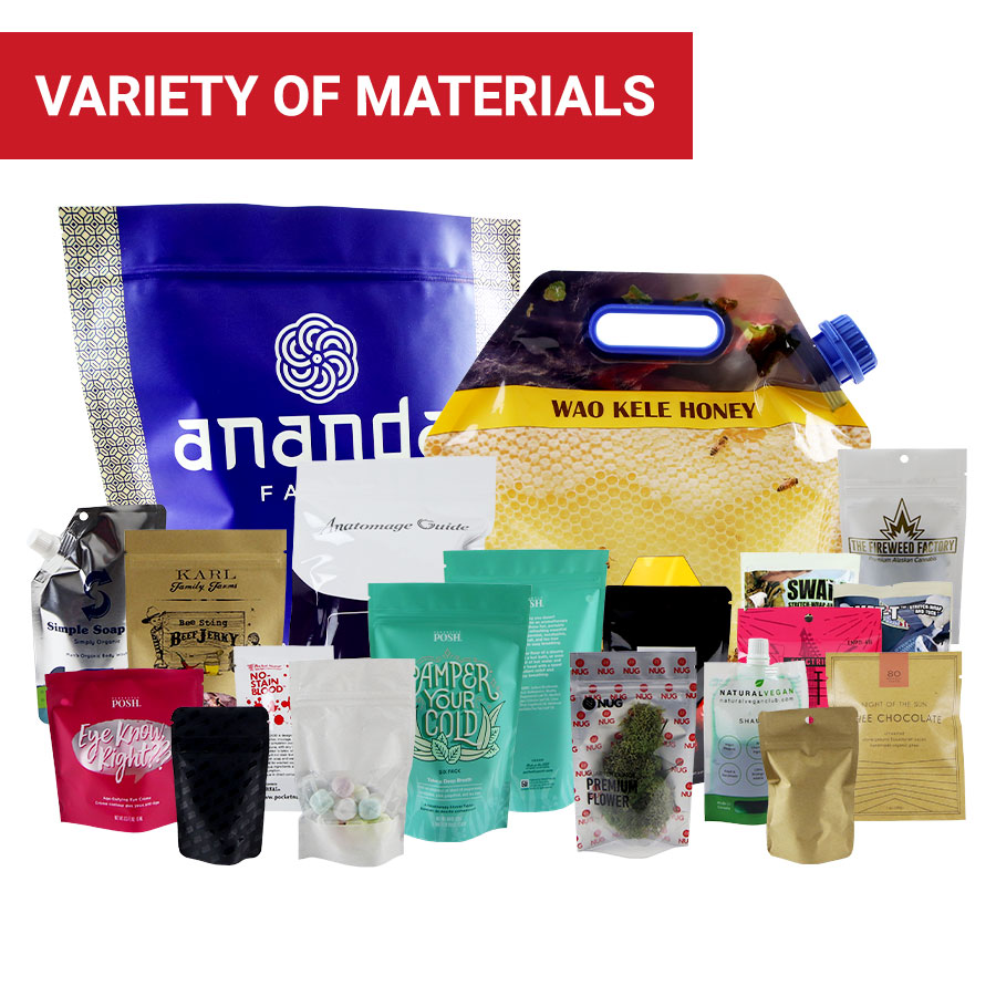 materials for custom printed packaging