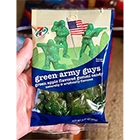 custom printed pouch example - green army ranger gummies