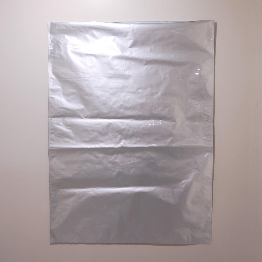 37.5" x 51.0" Silver MylarFoil Leaf Bag
