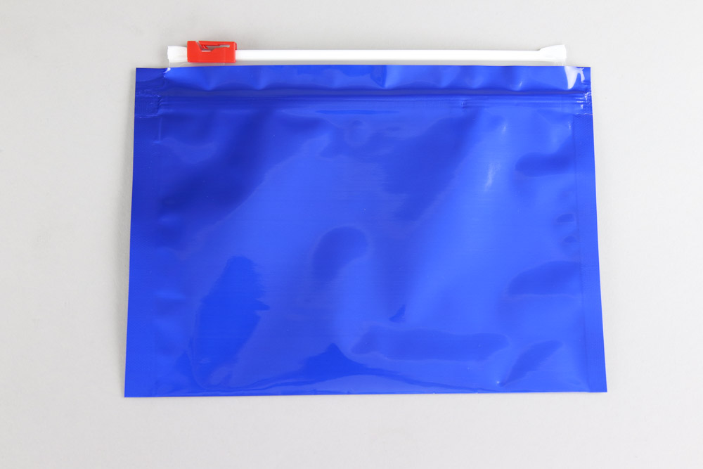 child resistant exit pouch