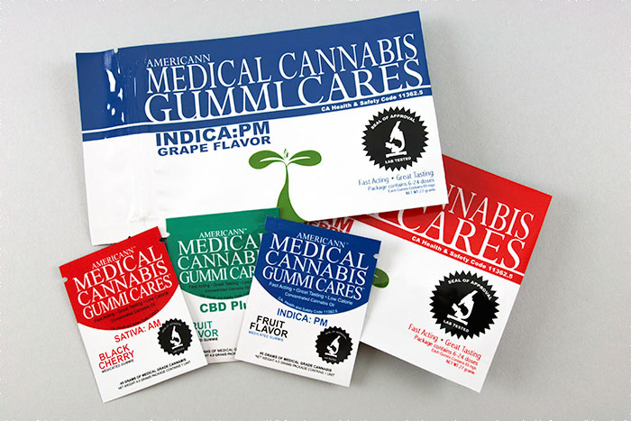 Individual Cannabis pouches