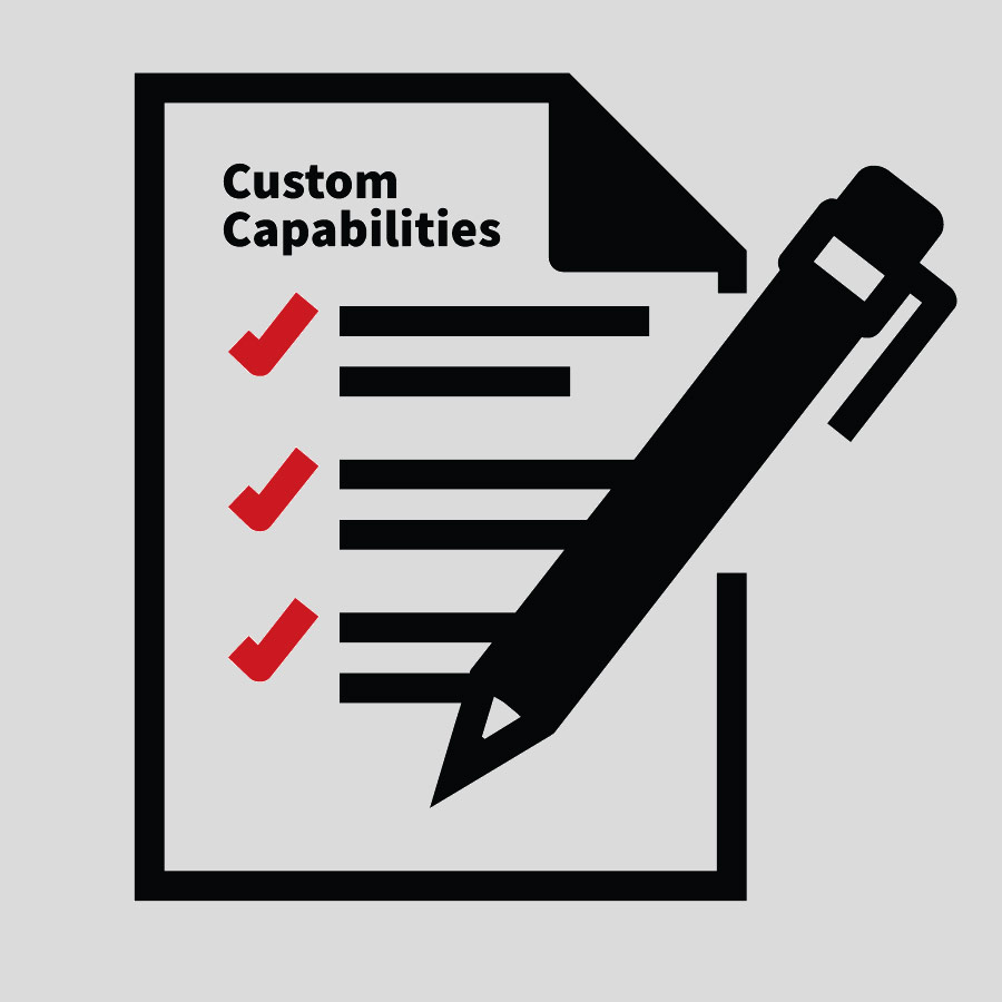 custom machinery template logo