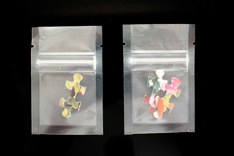clear zipseal mini pouches
