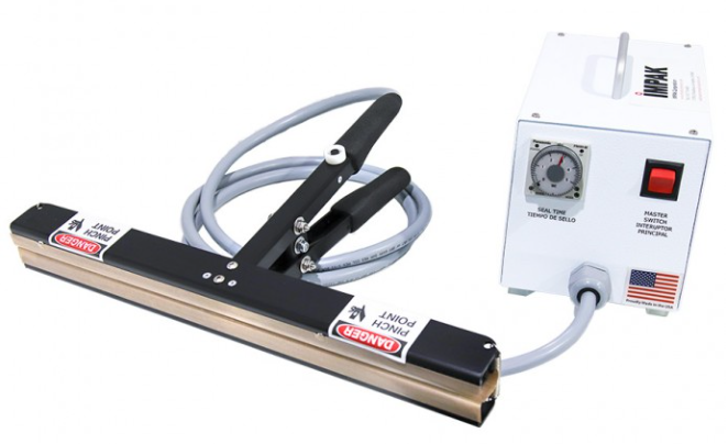 15” Hand Operated Impulse Heat Sealer