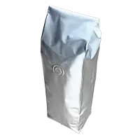 silver coffee bag