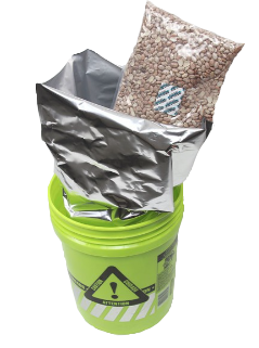 clear pouches with oxygen scavenging packets
