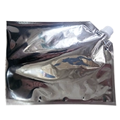 8.5" x 11" OD Silver SpoutPAK™ with corner 19mm Fitment - 50MSP3SS08511ID19