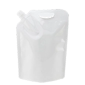 8" x 11" x 3.5" OD BriteWite™ SpoutPAK™ with 16.2mm Fitment - FTS15LBWH