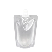 4.25" x 6" x 3" OD Clear SpoutPAK™ with 9mm Fitment - FTSSP240PM5.5