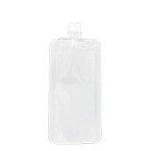 2.0" x 4.0" OD White SpoutPAK™ with 6mm Reclosable Cap - SP0204W6MM