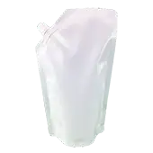 6.5" x 10.5" x 4.0" O.D. Recyclable #4 SpoutPAK with 9.6mm I.D. Fitment - SP067R950ML