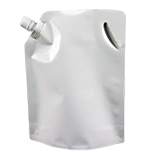 8.25" x 10.825" x 3.125" OD BriteWite™ SpoutPAK™ with 14mm Fitment - SP1KGBW