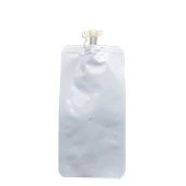 2.875" x 5.75" OD White SpoutPAK™ with Unique Cap Style - SP20MLVF4W