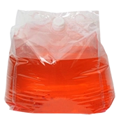 13" x 25.5" x 11.75" OD Clear CubePAK™ with 33mm Reclosable Cap and Handle - SP33LPA33