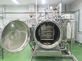 commercial grade chamber ready to retort