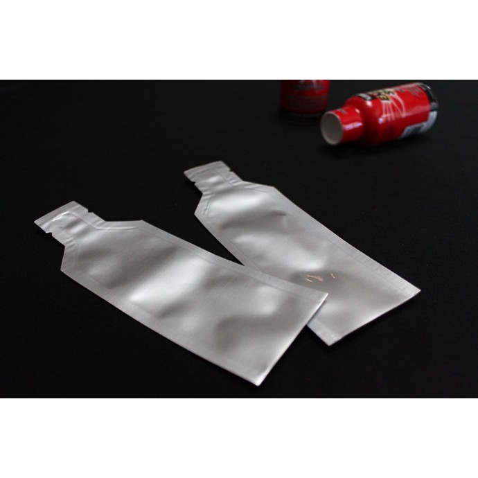 Silver 3-Side Seal Mini Pouch