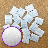 .25g non indicating silica gel packets