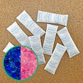 5g indicating silica gel packets