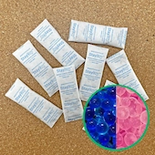 7g indicating silica gel packets