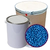 drum and cans with 4A 4x8 ind blue molecuilar sieve desiccant
