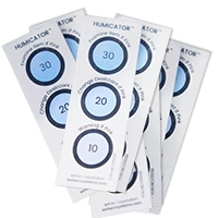 three dot humidity indicator card