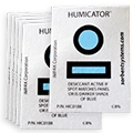 single dot humidity indicator card