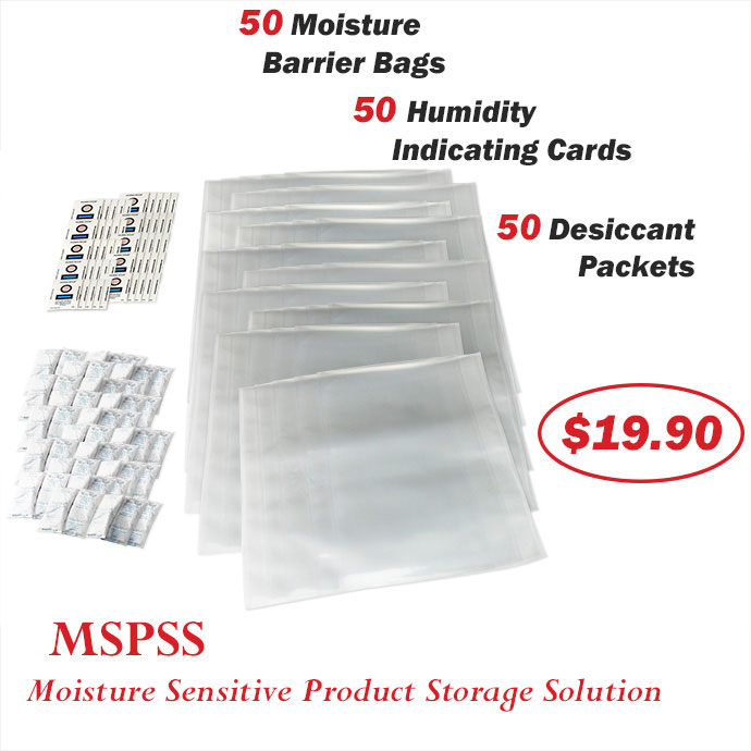 moisture sensitive product storage system