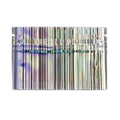 3" x 2" holographic Mini zipseal Pouch - 03UHGM02OZE