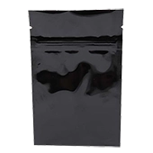 3.5" x 5.375" red Mini zipseal Pouch - 30MB03505375FTN