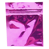 3.4" x 4" purple Mini zipseal Pouch - 30MPR03404FOZE