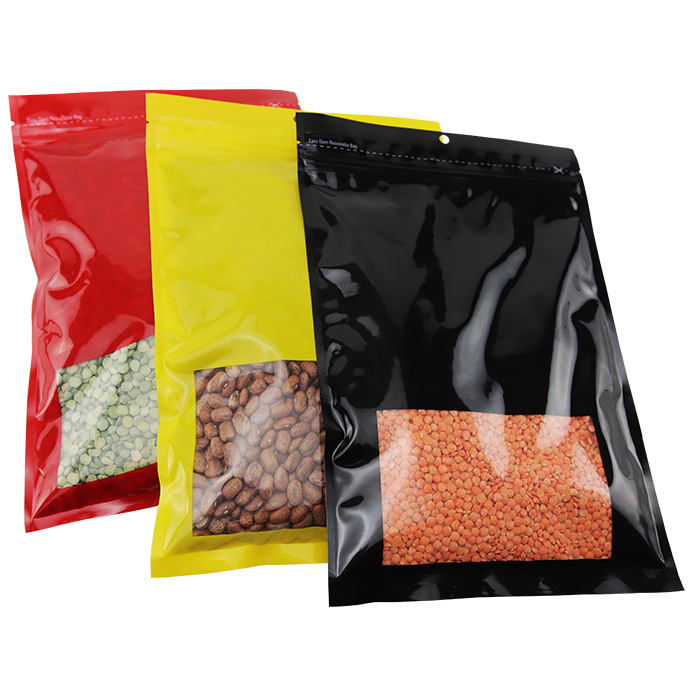7.5" x 11.25" Tamper Evident ZipSeal Pouch - V5ZBXBKW07511