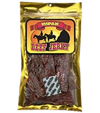 gold vista pouch with jerky