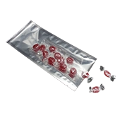 4.625" x 11" silver vista Mini Pouch - V045112.5MPM4