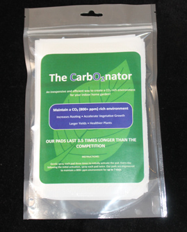 The CarbO2nator CO2 Pad