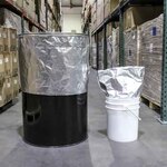 Drum liners with heavy-duty material