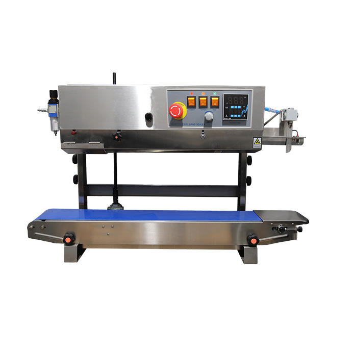 gas flush band sealer with printer