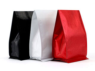 shimmerflex square bottom bags