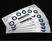 six dot humidity indicator card