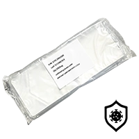 3.5 x 9 OD  Ethylene Oxide Sterilized Chevron Peel Pouch - STPCVP03509