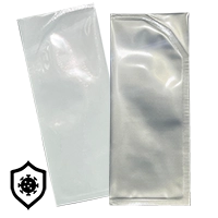 6 x 2.5  Clear/White Ethylene Oxide Sterilized Corner Peel Pouch - STPCVP06025
