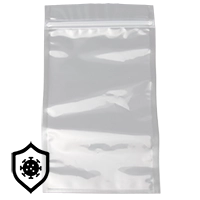 6.125 x 11.75 gamma sterilized silver open zipper end zipseal pouch - STV3WPZ061251175OZE
