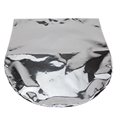 27.5" x 28.5"  PAKDRY1500 Semi-circle Seal Pouch - P15C275285SC