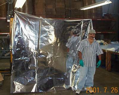 Large Mylar Crating Bag